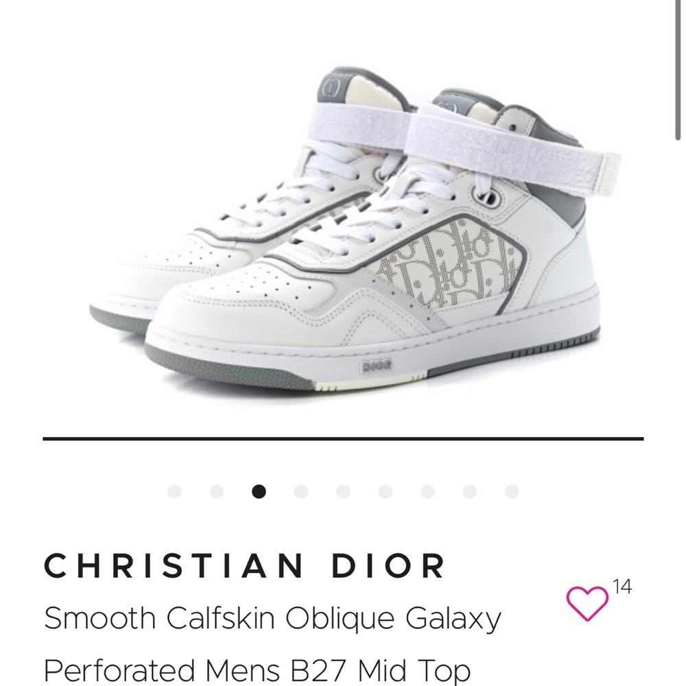 Dior Mens B27 Sneakers - Picture 2 of 13
